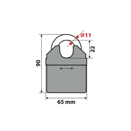 Łańcuch zabezpieczenie motocyklowe LAMPA C-Lock 2m